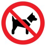 Dieren verboden