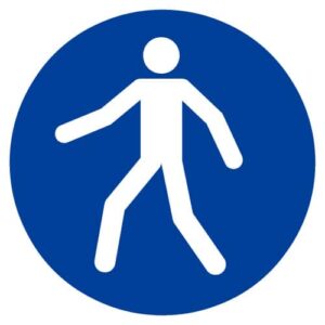 Verplichte doorgang voetgangers