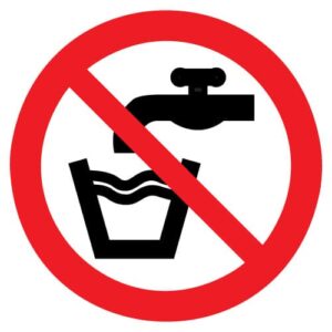drinkwaterverbod