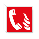 Noodtelefoon haaks bordje