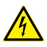 Waarschuwing elektrische spanning