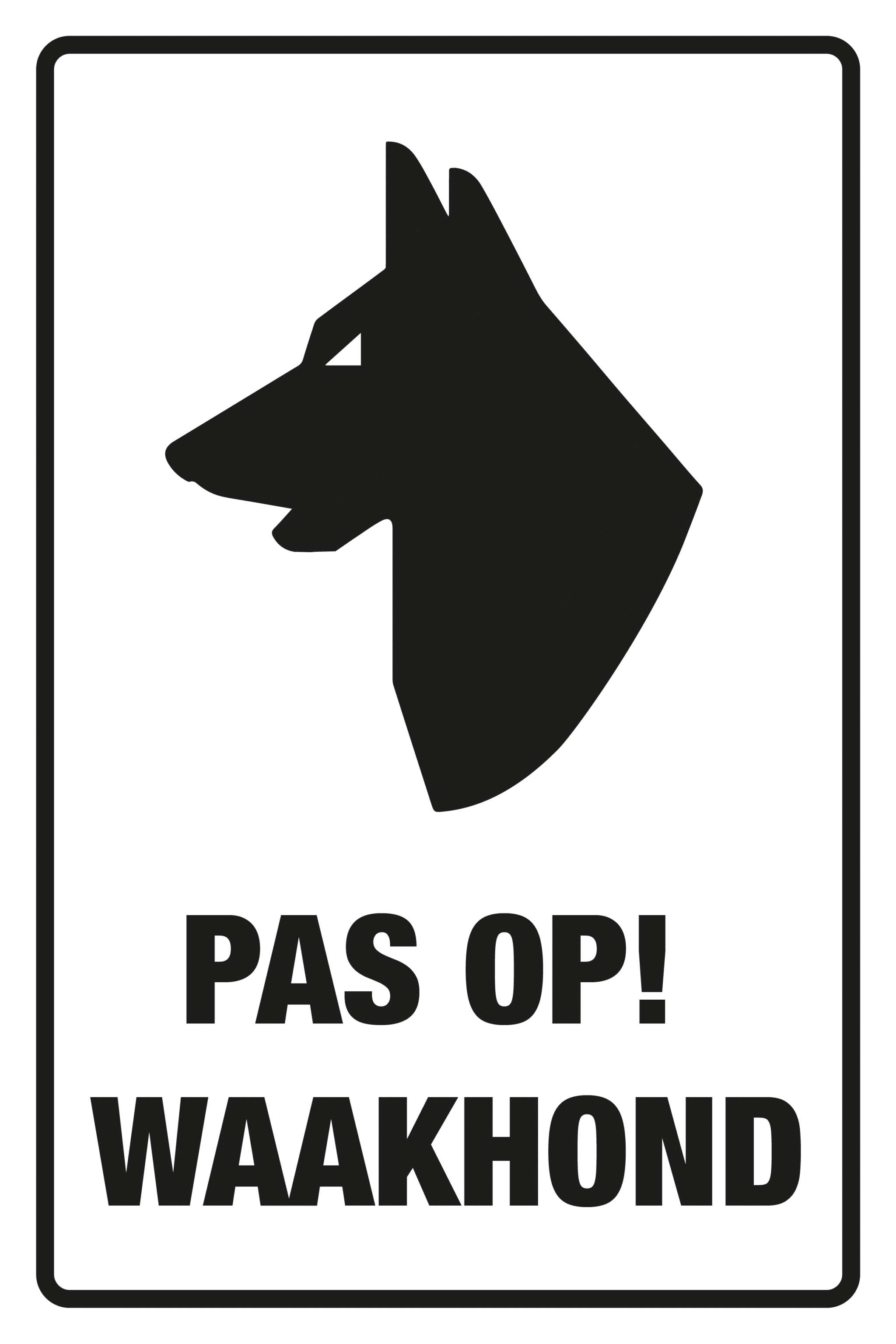 pas op waakhond