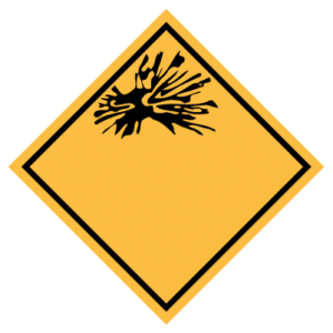 IMO label explosief