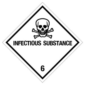 IMO label infectious substance