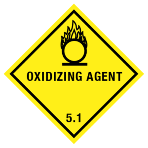 IMO Label oxidizing agent