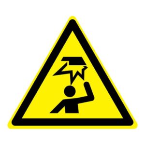 Waarschuwing laag hangende opstakels