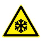 Waarschuwing lage temperatuur