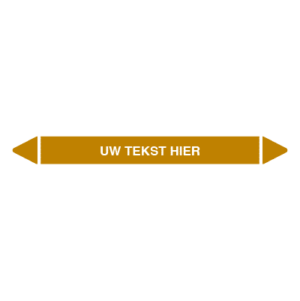 Leidingmarkering ontvlambare vloeistoffen