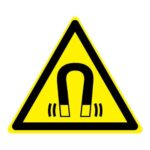 Waarschuwing magnetisch veld