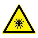 Waarschuwing optische straling