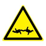 Waarschuwing prikkeldraad
