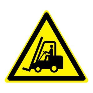 Waarschuwing transportvoertuigen