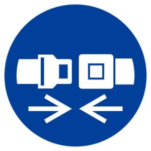 Veiligheidsriem verplicht