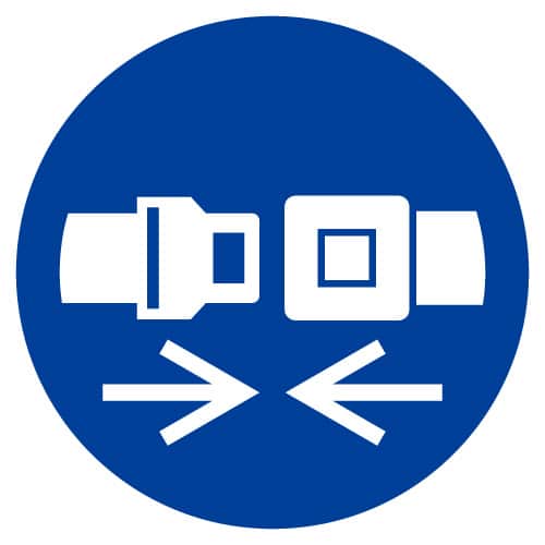 Veiligheidsriem verplicht
