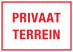 privaat terrein