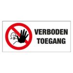 verboden toegang