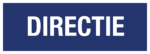Directie (Blauw/wit)