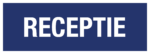 Receptie (Blauw/wit)