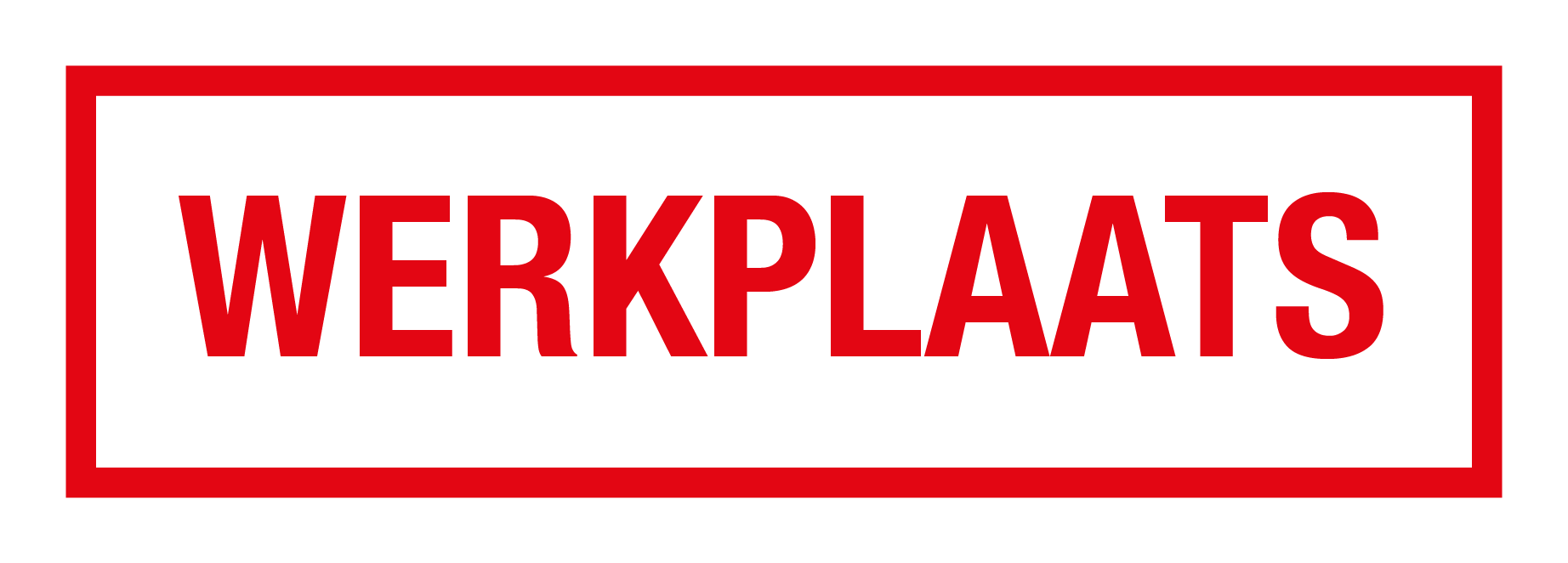 Werkplaats (Rood/wit)